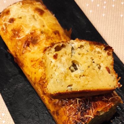 Cake au bleu et au miel