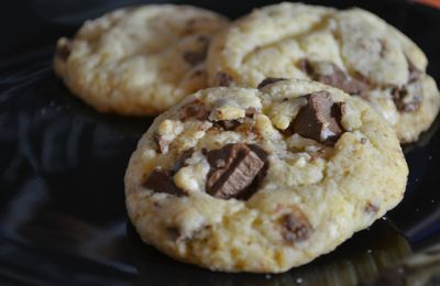 Cookies aux chunks de chocolat au lait