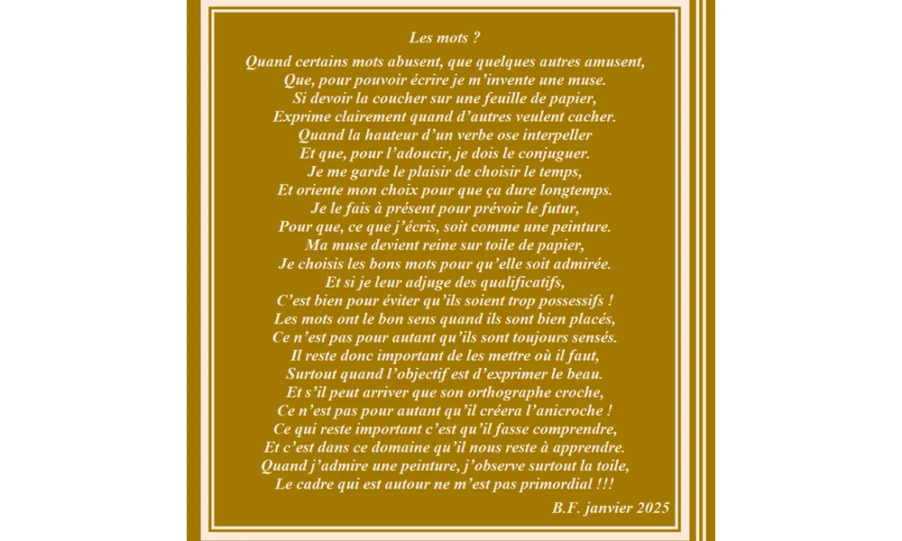 Les mots