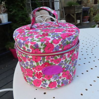 Valisette fleurie