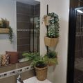 Relooking salle de bain avec des plantes