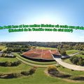 Le Bois Sacré du Petit Luc et Les mottes féodales où coule aux pieds la Boulogne (Historial de la Vendée vues du ciel 360°)