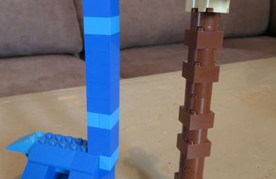 Le diplodocus en LEGO