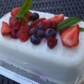 gelée de noix de coco aux fruits