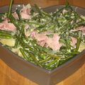 Tagliatelles aux haricots verts