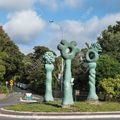 Rond-point à Auckland (Nouvelle Zélande)