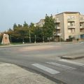 Rond-point à Valence