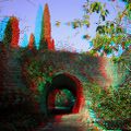 petits ponts de pierre - jardin des plantes - Montpellier