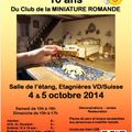 Expo du club de miniatures à Etagnières