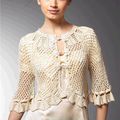 Diagramme crochet gilet-bolero 