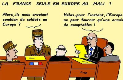 La  France  seule en Europe  au  Mali  ?