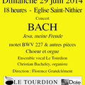 Concert  dimanche 29 juin à Clairvaux les Lacs 