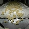 Les pâtes alimentaires. L'industrialisation mécanique. Fin 15ème.