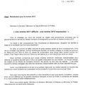 Mobilisation pour la rentrée 2012