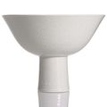 A fine Imperial Incised White-glazed Stembowl, China, six-character mark and period of Qianlong