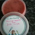 Gommage corporel aux fruits rouges