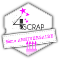 5ème anniversaire de 4enscrap - Jour 3