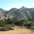 Paysages de la sierra Nevada à Güerja sierra à 20 km de Granada