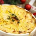 GRATIN DE POMMES DE TERRE ET NAVETS.