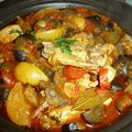 TAJINE DE POULET AUX AUBERGINES