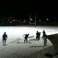 Le froid, la neige, le rugby