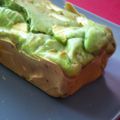 Le cake de l'incroyable Hulk dixit mon Loulou ( pommes, panda, pistaches)