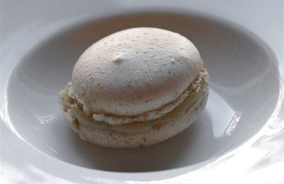 Macarons au moment du fromage...
