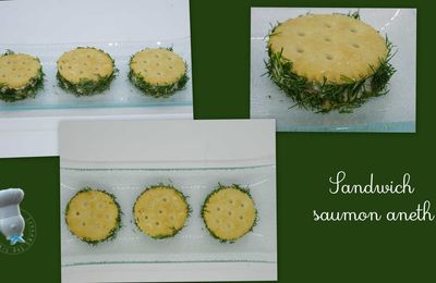 Sandwich saumon aneth