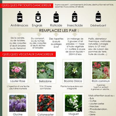 Les poisons au jardin