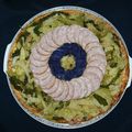 Tarte au chou, Morteau et vitelotte, tout simplement!