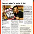 Une page dans Le Point