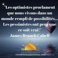 Les optimistes...