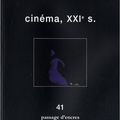 Revue  Passage d'encres, N° 41 : Cinéma, XXIe siècle 