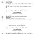 Programme du colloque du 40ème anniversaire de la SHMCNG