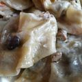 ravioli échalote/champignons