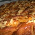 Gâteau pommes / amandes à la Vergeoise