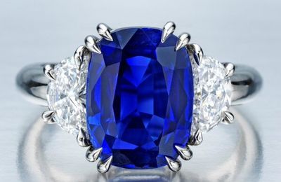 An important sapphire and diamond ring