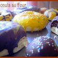 Donuts au four aux couleurs d'Halloween