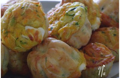 gateau aux légumes ,lardons , féta .