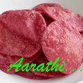 Beetroot Poori 