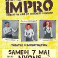 Nouveau concept : Boxe-Impro le 7 mai à Nyons à 16h30 !