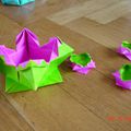 boîte en origami
