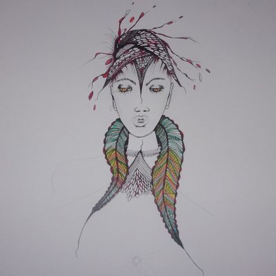 Début d'un dessin...