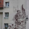 KAYSERSBERG (68) - Une fresque murale