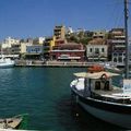 (20)le port d'Agios Nikolaos-a l'Est de la CRETE