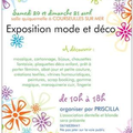 Exposition "Mode et déco" à Courseulles sur mer les 20 et 21 avril 2013