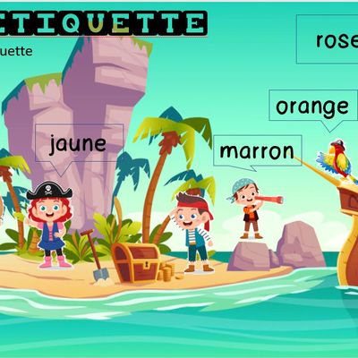 Mots étiquettes - jeu autocorrectif