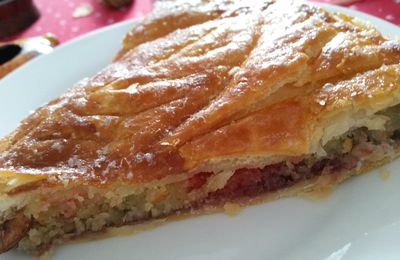 Galette des Rois Pralines Roses - Gelée de Cassis