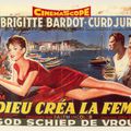 Cartes postales Brigitte Bardot