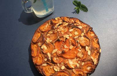 Gâteau vegan aux abricots